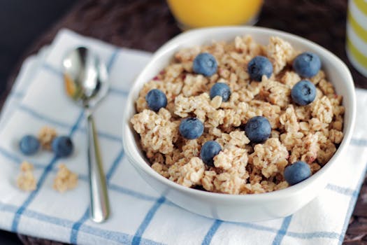 a healthy breakfast plate