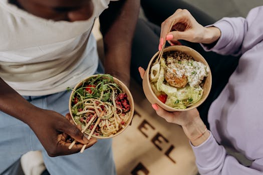 colorful ingredients for burritos