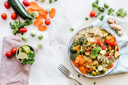 colorful vegetable omelette