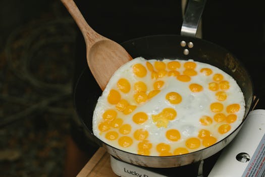 perfectly fried egg in a skillet