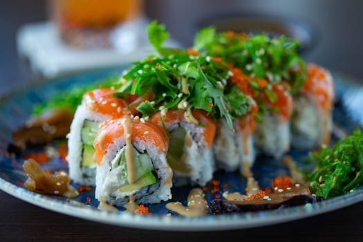 delicious Japanese natto over rice