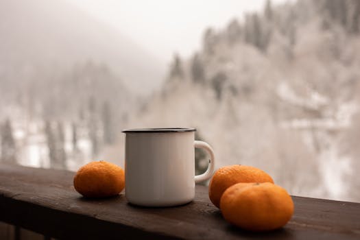 cozy winter breakfast